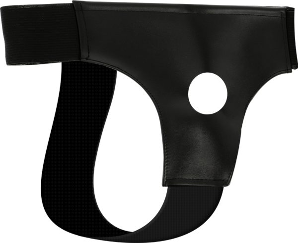 Strap-on cavo Darkness, slip con foro per dildo