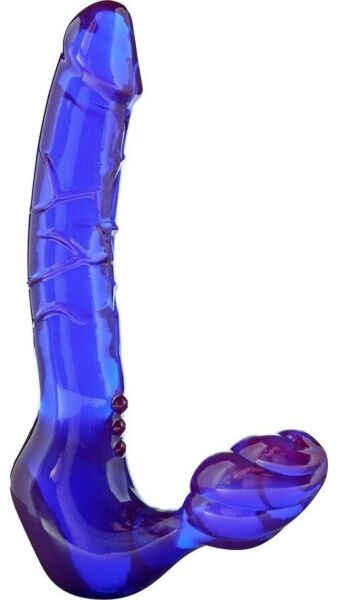 Strap-on senza cinghie Toyjoy Bend Over Boyfriend con un'estremità lunga e una corta
