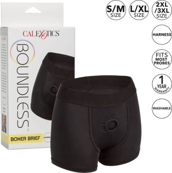 Strap-on a boxer CalExotics Boundless Boxer Brief L/XL nero