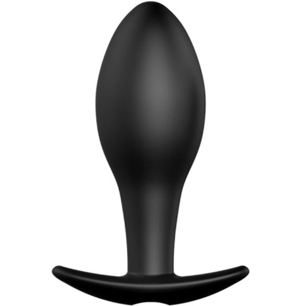 Plug anale vibrante Pretty Love BI-040038 nero, con la sua base a forma di ancora