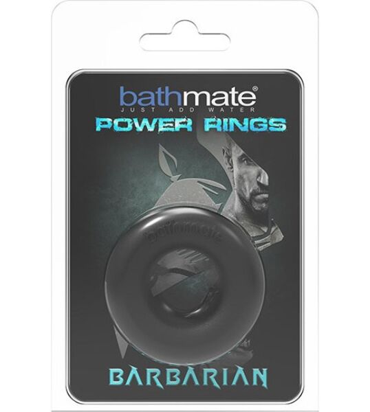 Anello fallico Bathmate Barbarian, di colore nero