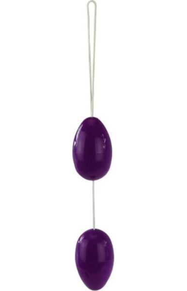 Palline anali Baile Twins Balls con il loro cordino in nylon