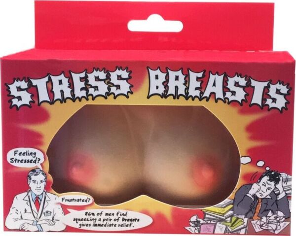 Palla antistress a forma di seni Spencer & Fleetwood Stress Breasts