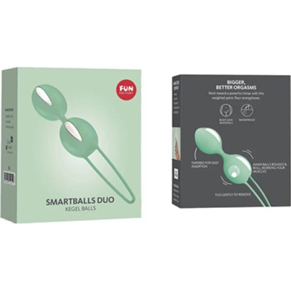 Palline vaginali doppie Fun Factory Smartballs Duo, con il loro cordino