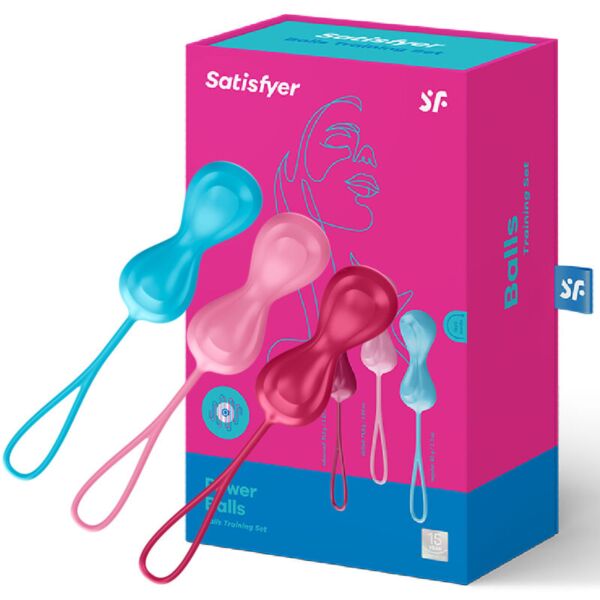 Palline vaginali Satisfyer Loveballs Training Set 1