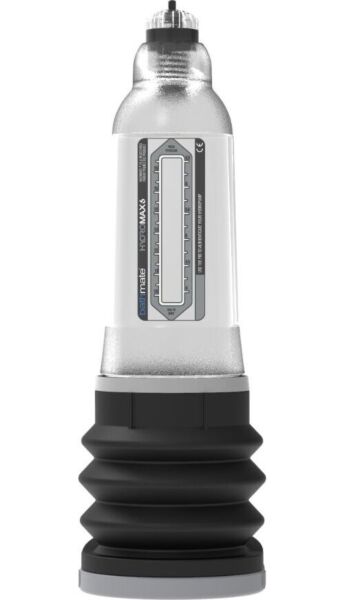 Pompa per pene Bathmate Hydromax 6 con il suo cilindro trasparente