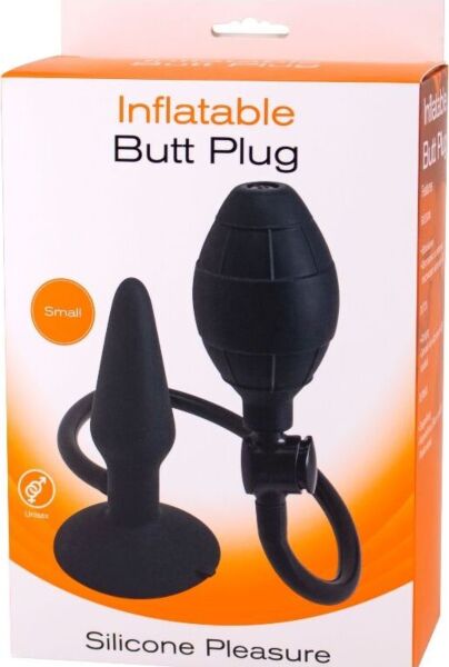 Plug anale gonfiabile Seven Creations S con pompetta manuale