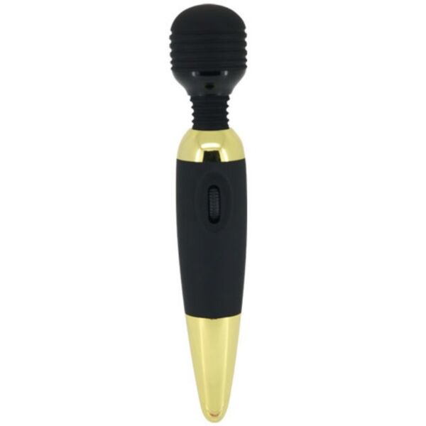 Vibratore wand Pretty Love Power Wand Massager in edizione dorata