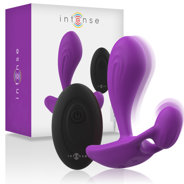 Plug anale vibrante Intense Shelly con il suo telecomando