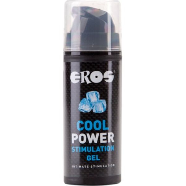 Flacone con dosatore del gel stimolante Eros Cool Power 30 ml