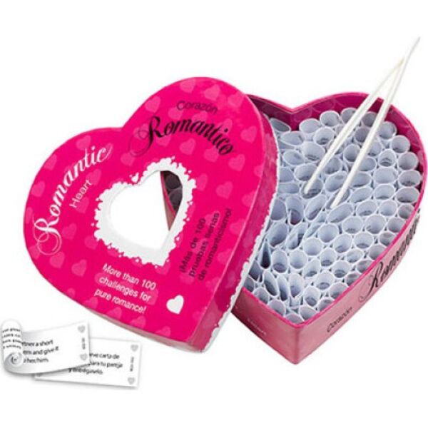 Gioco erotico Tease & Please Cuore Romantico con le sue sfide su carta