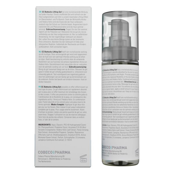 Flacone da 60 ml del gel corpo Cobeco CC Buttocks Lifting Gel