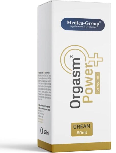Crema intima Orgasm Power For Women di Medica Group, da 50 ml