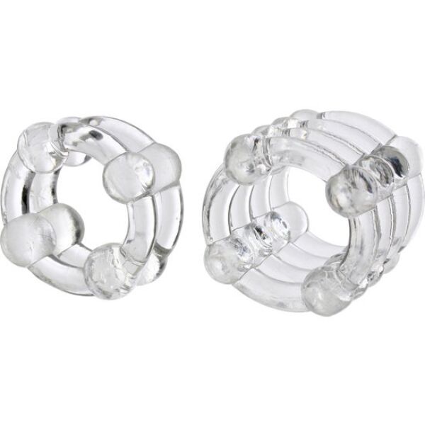 Set trasparente COLT Enhancer Rings Clear con due anelli uniti e quattro anelli uniti