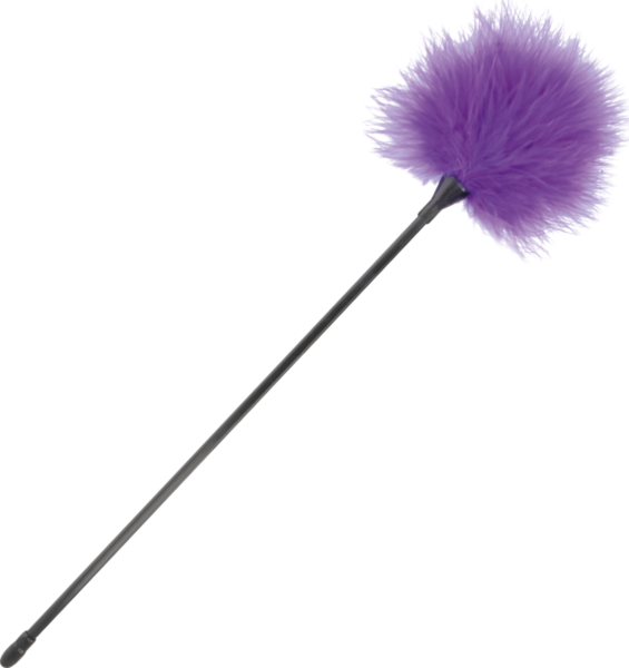 Piuma stimolante Darkness da 42 cm con manico