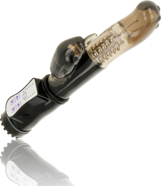 Vibratore OhMama Rotator con stimolatore clitorideo a forma di delfino