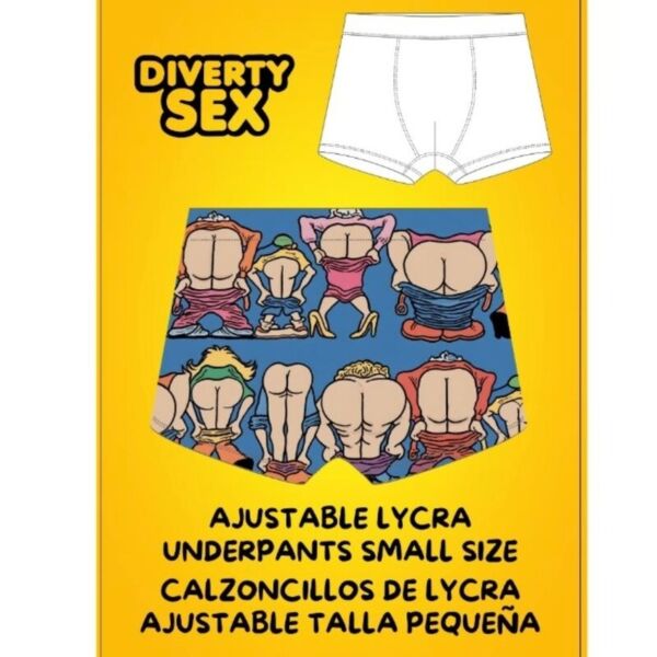 Boxer Diablo Picante con stampa di culetti