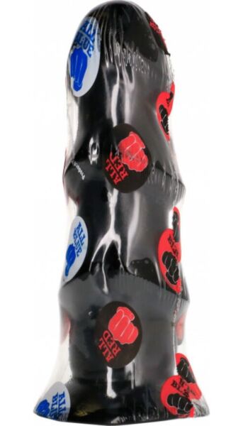 Dildo All Black Triple Wand da 17 cm, con i suoi tre rilievi a scalare