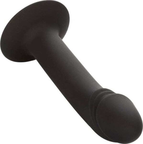 Dildo anale CalExotics Curved Anal Stud con punta curva e base a ventosa