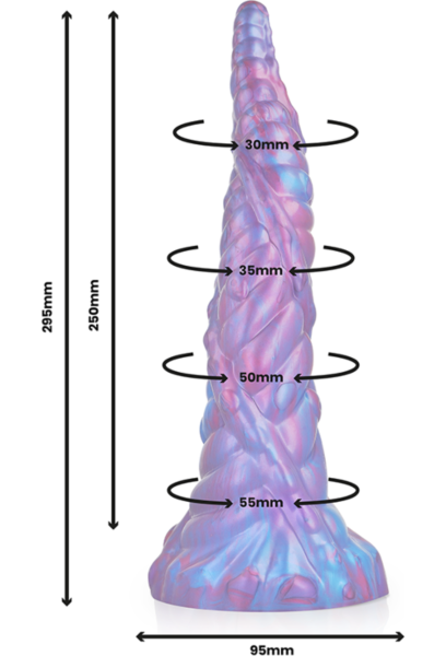 Dildo Epic Nokken con base a ventosa