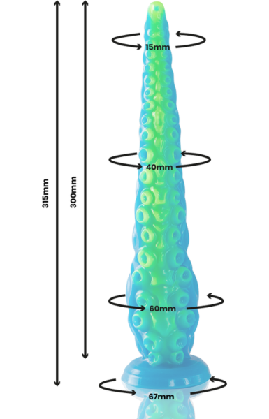 Dildo EPIC Scylla della gamma EPIC Cybersilicock