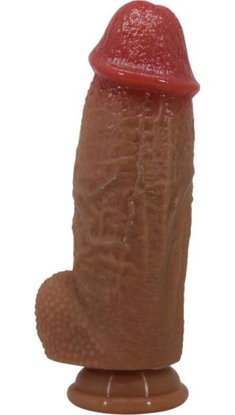 Dildo realistico Pretty Love Achille in silicone, con ventosa alla base