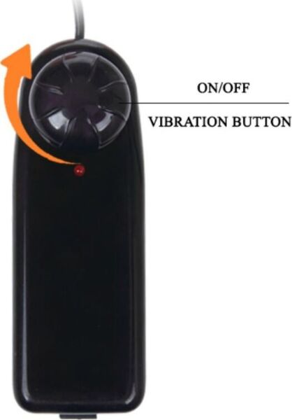 Vibratore realistico Baile The Big Penis da 23,5 cm, color carne, con ventosa