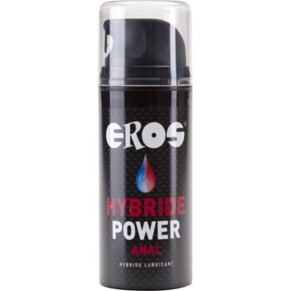 Flacone con pompa del lubrificante anale Eros Hybride Power Anal 100 ml
