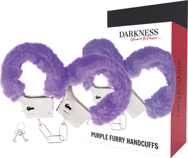 Manette Darkness foderate, due pezzi uniti da una catena