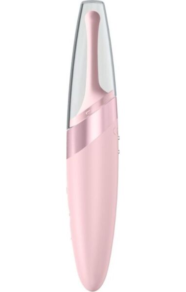 Vibratore per clitoride Satisfyer Twirling Delight con il suo cappuccio protettivo