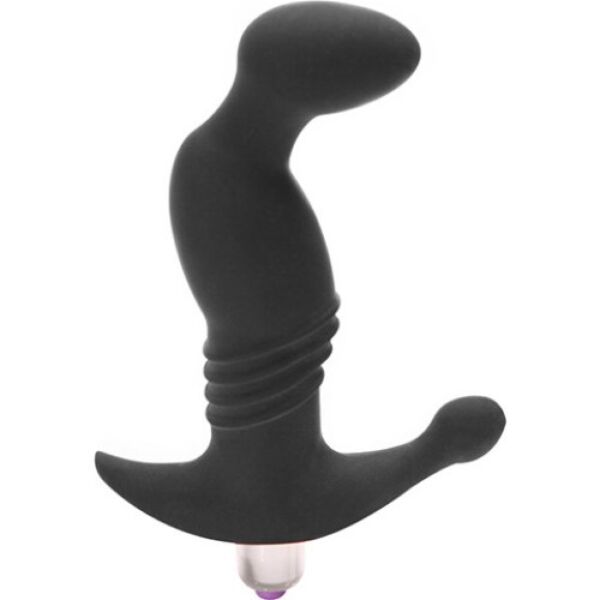 Massaggiatore prostatico Tantus Prostate Play, con stelo flessibile e base di ancoraggio