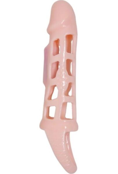Guaina peniena allungante Pretty Love Harrison con bullet vibrante e cinturino per i testicoli
