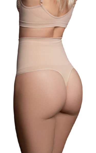 Tanga modellante senza cuciture Bye Bra, a vita alta