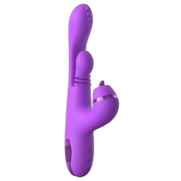 Vibratore rabbit Fantasy For Her Intimotion Pulse Pro di colore viola