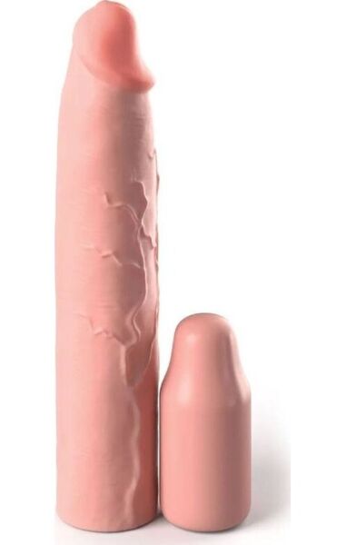 Guaina per pene Fantasy X-tensions Elite di Pipedream, con il suo estensore removibile
