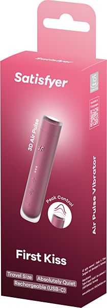 Succhiaclitoride Satisfyer First Kiss con onde di pressione