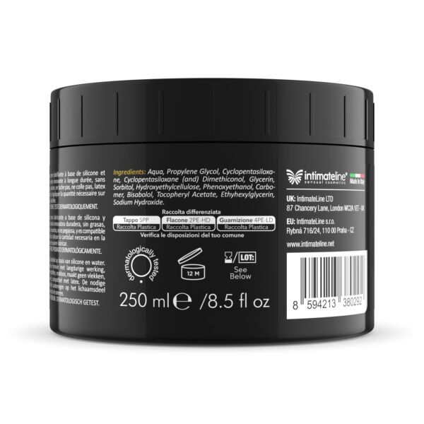 Flacone da 250 ml del lubrificante anale IntimateLine Fistan