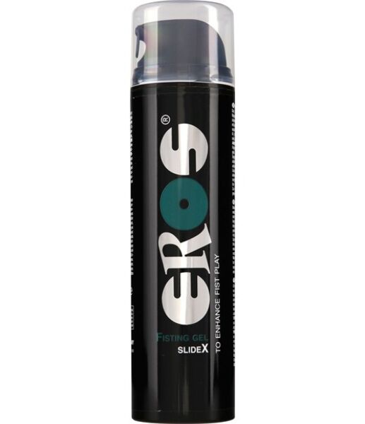 Flacone con dosatore del lubrificante Eros Fisting Gel SlideX da 200 ml