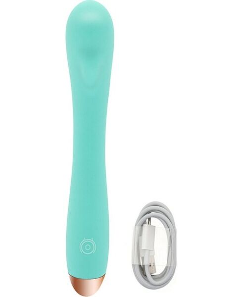 Vibratore per il punto G S Pleasures G Spot Turquoise, di colore turchese