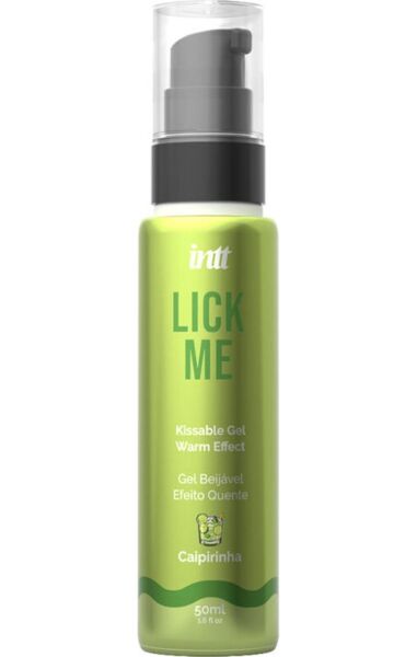 Gel commestibile effetto calore INTT Lick Me, nei gusti caipirinha e miele