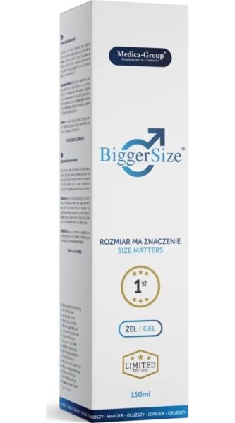 Gel intimo Medica-Group BiggerSize Gel 150 ml