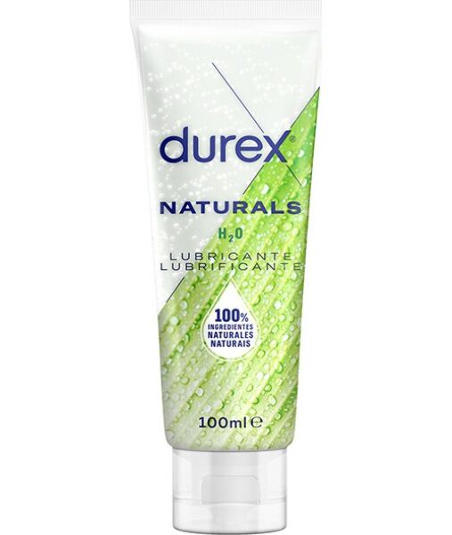 Confezione da 100 ml del lubrificante Durex Naturals Intimate Gel