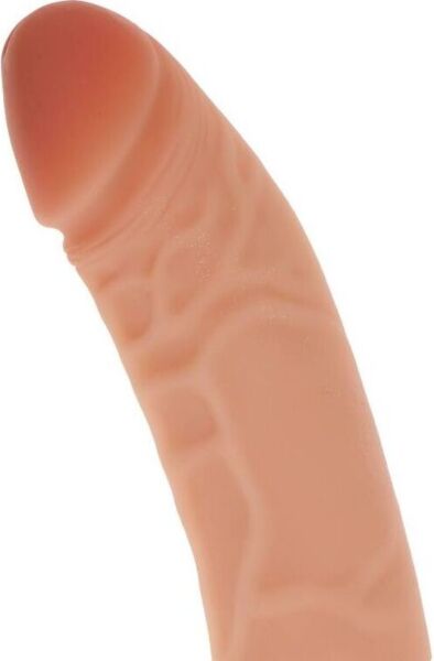 Dildo realistico ToyJoy Get Real Dong 21 cm in silicone color carne con base a ventosa