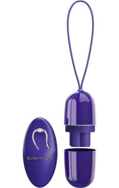 Uovo vibrante Pretty Love Arvin viola con telecomando
