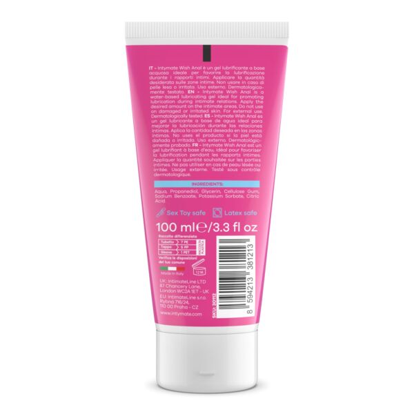 Lubrificante anale Intymate Wish Anal da 100 ml