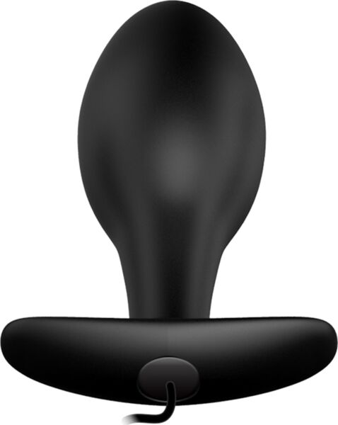 Plug anale vibrante Party Up Jason, di colore nero, con il suo telecomando