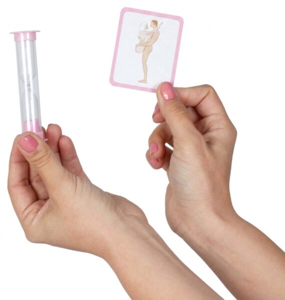 Gioco per coppie Secret Play Memory Play, con le sue carte e la clessidra