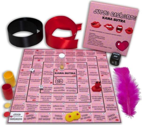 Gioco Eccitante Diablo Picante, con il suo tabellone e i suoi accessori