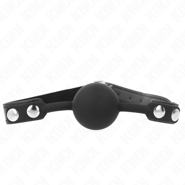 Bavaglio a palla Kink Silicone Ball Gag con palla in silicone
