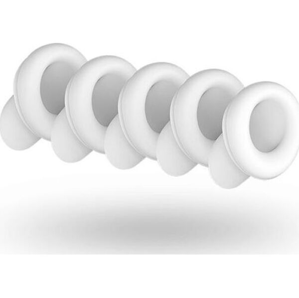 Set di cinque testine in silicone bianco per il Satisfyer Number Two
